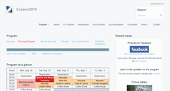 Desktop Screenshot of eusipco2016.org
